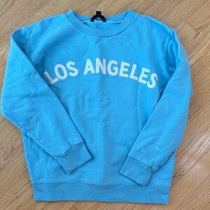 J. Crew Light Blue Crewneck Sweater